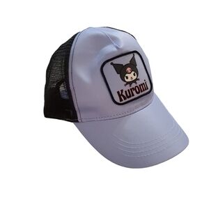 Sanrio Hello Kitty Kuromi‎ Violet Purple Trucker Snapback Cap Hat